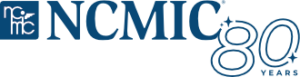 Ncmic 80 years logo horizontal blue rgb