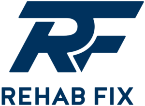 Rehabfix logo navy
